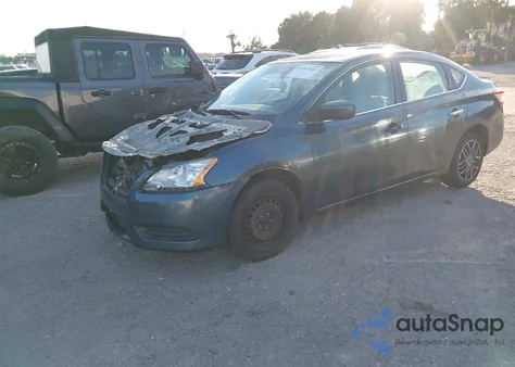 2015 Nissan Sentra Fe+ S/S/Sl/Sr/Sv from USA, damaged, VIN 3N1AB7AP6FY229433